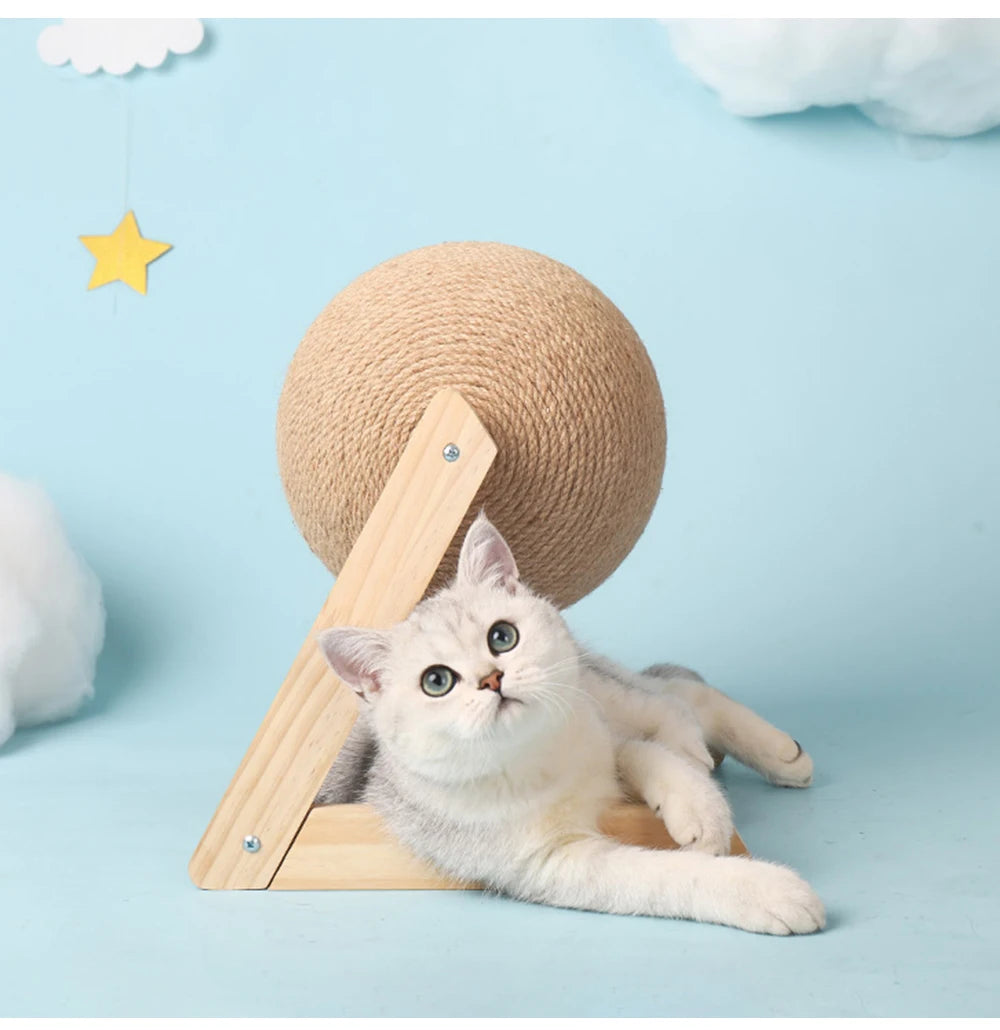 Cat Scratching Ball Toy