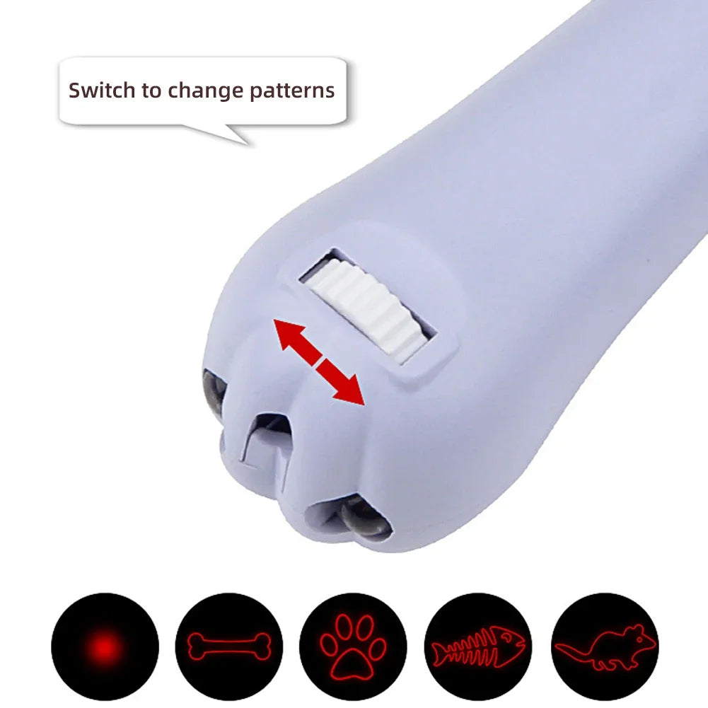 3-in-1 Interactive USB Rechargeable Laser Pointer