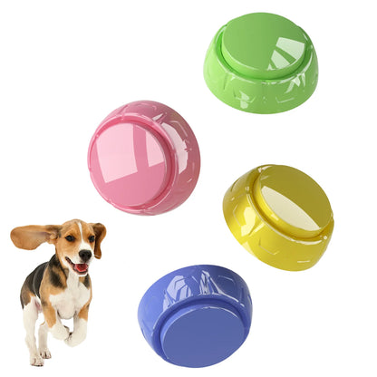 6 Pack Set Recordable Training Button Pet Communication Toy